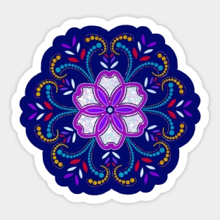 Metallic Mandala Sticker